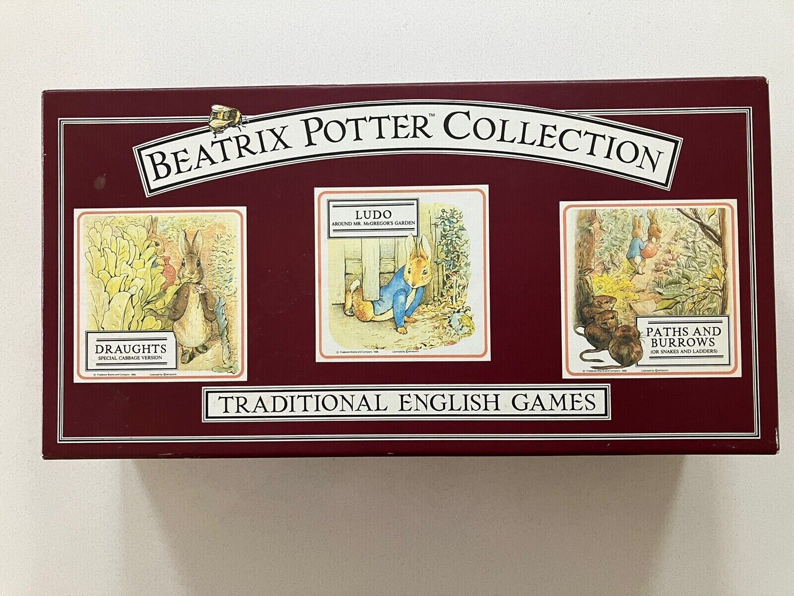 Vintage Beatrix Potter Collection Traditional English Games